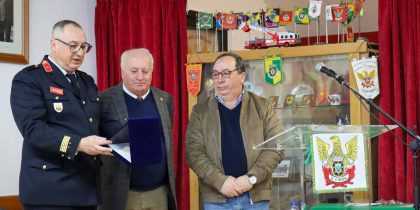 Executivo Municipal marca presença no 86.º Aniversário dos Bombeiros Voluntários de Mora