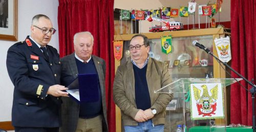 Executivo Municipal marca presença no 86.º Aniversário dos Bombeiros Voluntários de Mora