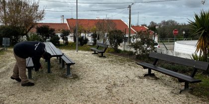 Requalificação de equipamentos no recreio da Escola de Pavia