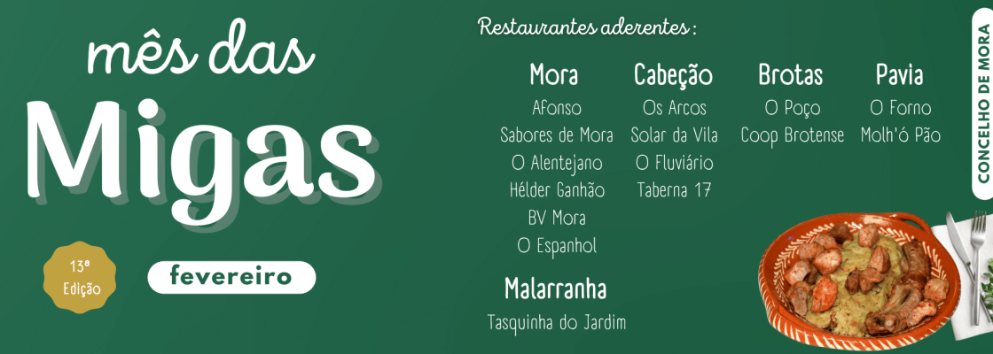 Tradição e sabor à mesa em Mora