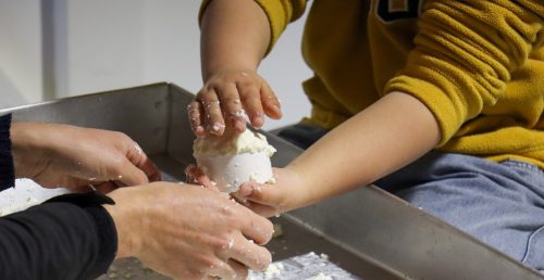 Workshop de queijo fresco no Museu do Megalitismo