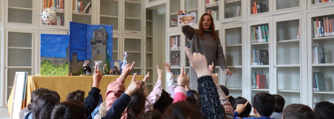 Biblioteca Municipal de Mora recebeu apresentação do livro “Chaparim Quer Comer a Lua”