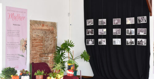 Exposição “Mãos que constroem: as mulheres no Município” e Mulher Vaso”