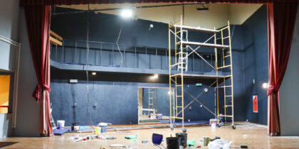 Câmara de Mora investe na modernização do Cineteatro da Casa da Cultura