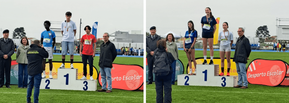 Atletas do Agrupamento de Escolas de Mora em destaque no Megasprint Distrital