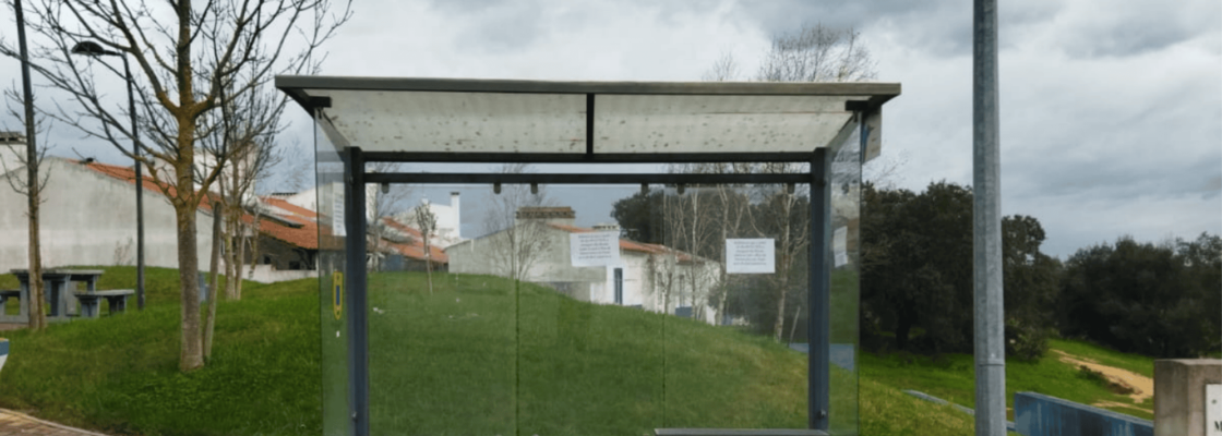 Alteração na localização da paragem de autocarros em Brotas