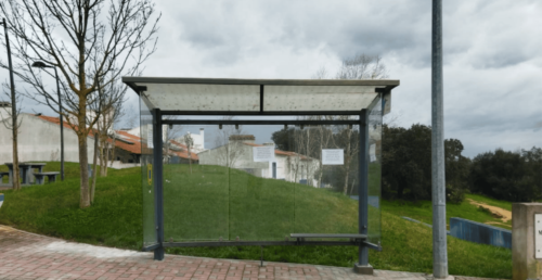 Alteração na localização da paragem de autocarros em Brotas