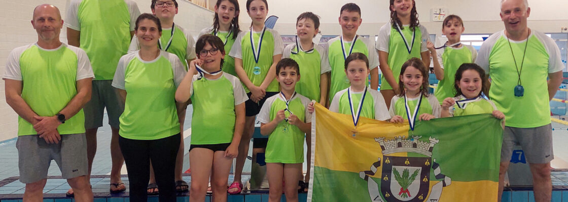 Escola de Natação de Mora conquistou 24 pódios no Torneio Regional de Cadetes II