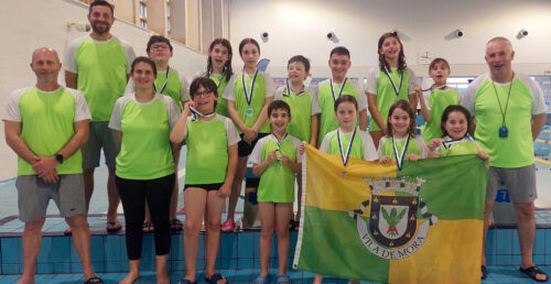 Escola de Natação de Mora conquistou 24 pódios no Torneio Regional de Cadetes II
