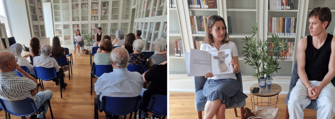 Biblioteca Municipal acolheu apresentação do livro “Em Busca da Alcateia”