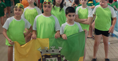 Jovens nadadores de Mora brilham em Abrantes