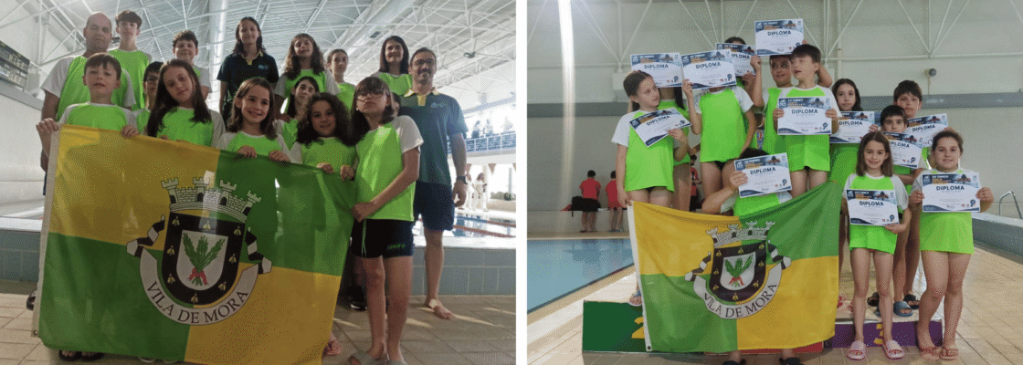 Escola de Natação de Mora em destaque no XIII Torneio Cidade de Montemor