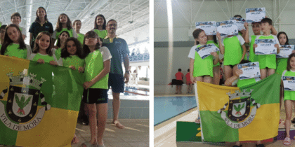 Escola de Natação de Mora em destaque no XIII Torneio Cidade de Montemor