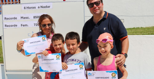 Mais de 62 quilómetros nadados marcaram as “6 Horas a Nadar” em Mora