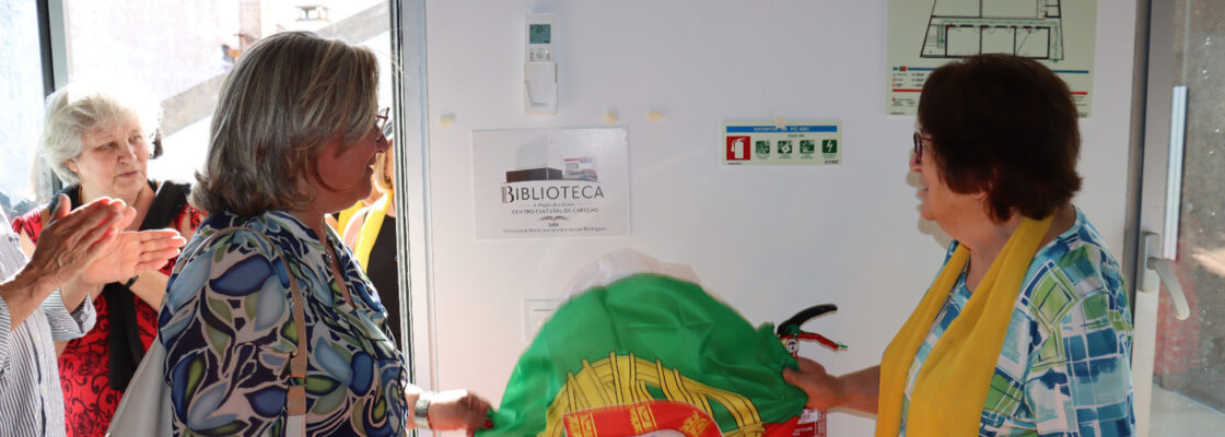 Biblioteca “A Magia dos Livros” inaugurada no Centro Cultural de Cabeção