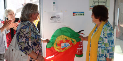 Biblioteca “A Magia dos Livros” inaugurada no Centro Cultural de Cabeção