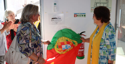 Biblioteca “A Magia dos Livros” inaugurada no Centro Cultural de Cabeção