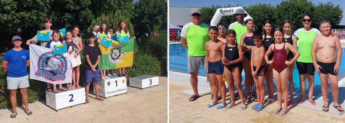 Escola de Natação da Câmara Municipal de Mora marcou presença no Festival de Escolas de Nata�...