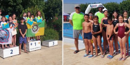 Escola de Natação da Câmara Municipal de Mora marcou presença no Festival de Escolas de Natação do Redondo