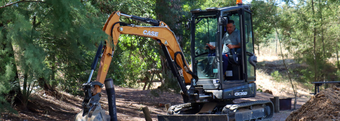Novo sistema de drenagem reforça condições no Parque Ecológico do Gameiro