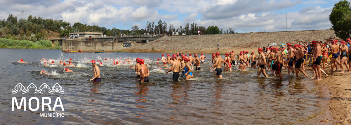 12ª Prova de Águas Abertas “Fluviário de Mora” reuniu mais de 300 atletas no Açud...