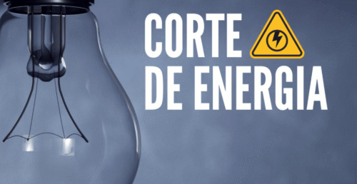 Interrupção temporária do fornecimento de energia elétrica em Mora