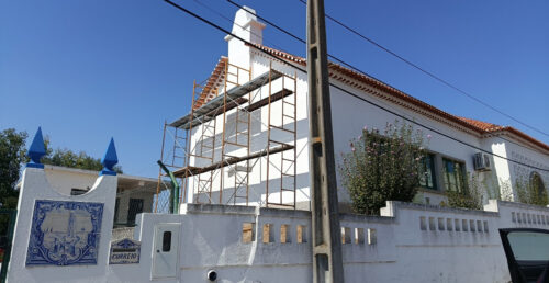 Manutenção do edifício da Cantina Escolar de Cabeção