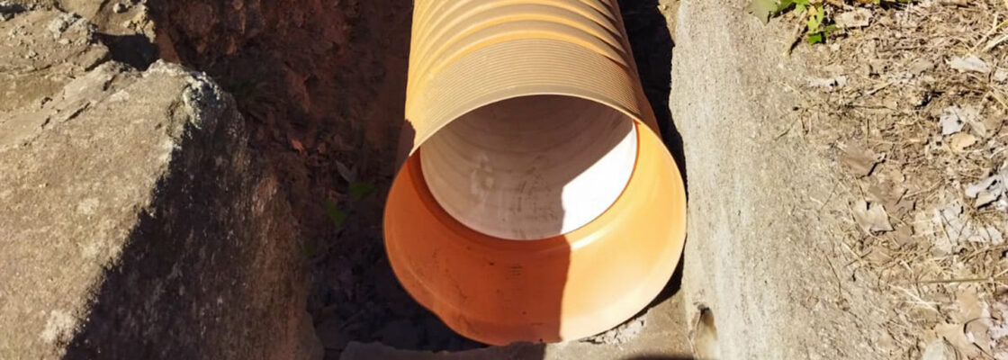 Pavia: coletor pluvial vai substituir vala a céu aberto junto à Rua das Casas Novas
