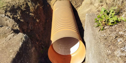 Pavia: coletor pluvial vai substituir vala a céu aberto junto à Rua das Casas Novas
