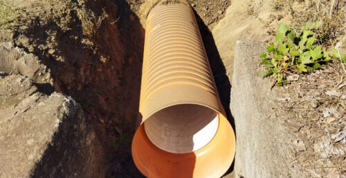 Pavia: coletor pluvial vai substituir vala a céu aberto junto à Rua das Casas Novas