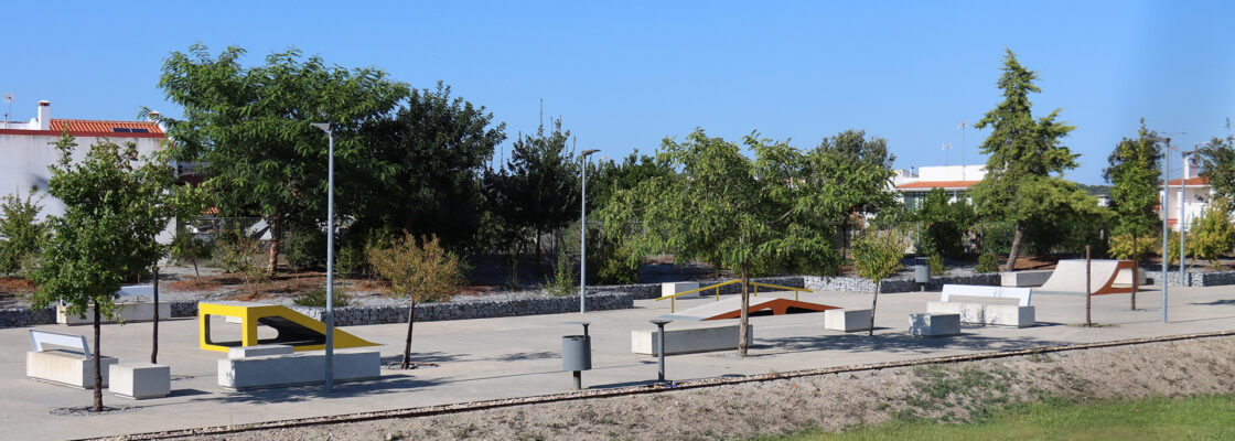 Skate Parque de Mora muda de localização dentro do Parque Urbano