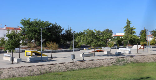 Skate Parque de Mora muda de localização dentro do Parque Urbano